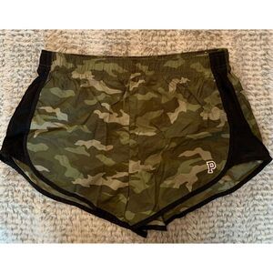 Pink Camouflage Jogging Shorts